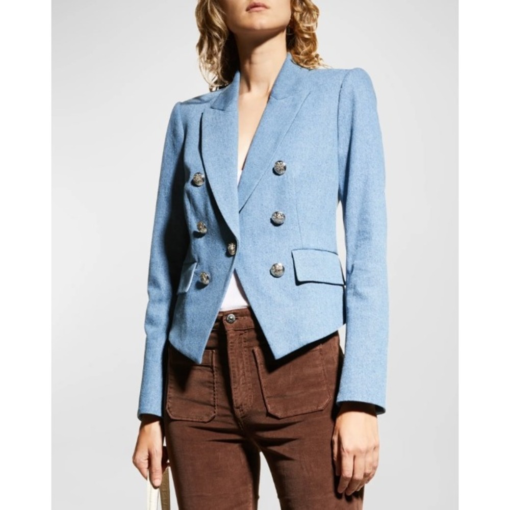 Veronica Beard Cooke Double-Breasted Dickey Jacket | Size 2 - Picture 2 of 12